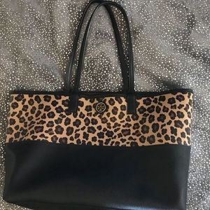 Tory Burch Kerrington Shopper in Ocelot